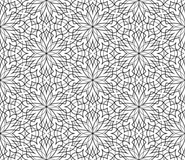 Boyama doodle kroki için soyut desen