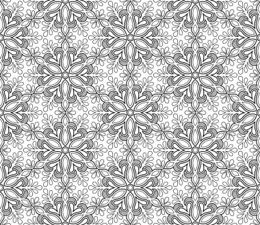 Boyama doodle kroki için soyut desen