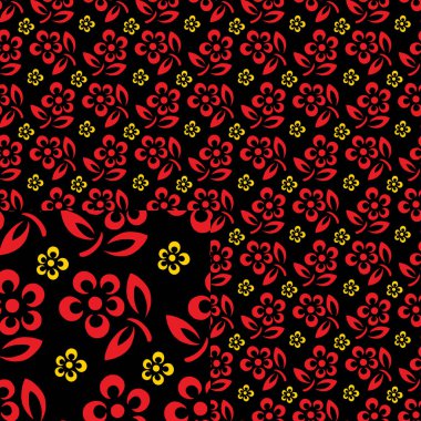 Soyut desen renk doodle