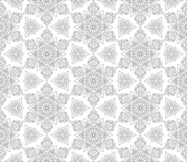 Boyama doodle kroki için soyut desen