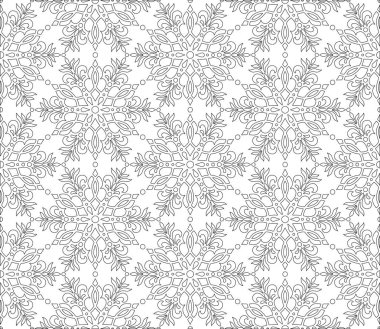 Boyama doodle kroki için soyut desen