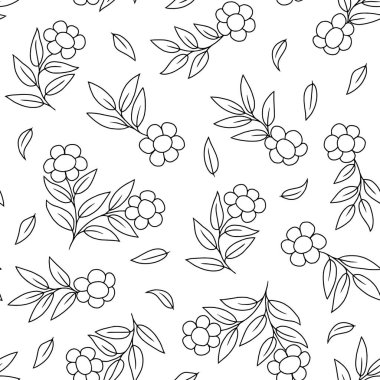 Boyama doodle kroki için soyut desen