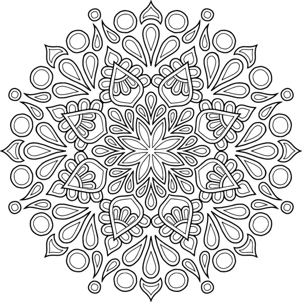 Mandala boyama kroki doodles rakam