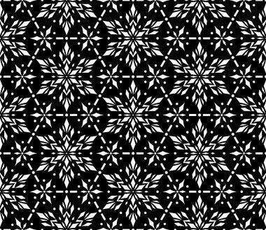 Soyut desen Dikişsiz siyah ve Whit Doodle Sketch