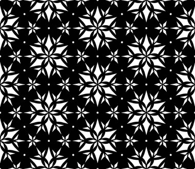 Soyut desen Dikişsiz siyah ve Whit Doodle Sketch