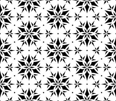 Soyut desen Dikişsiz siyah ve Whit Doodle Sketch