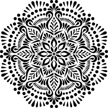 Mandala desen stencil karalamalar kroki iyi ruh hali