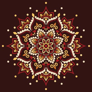 Mandala desenli Stencil karalamaları iyi bir ruh hali çizer. Yaratıcı ve tebrik kartları, posterler, afişler, afişler ve kapaklar için iyidir.
