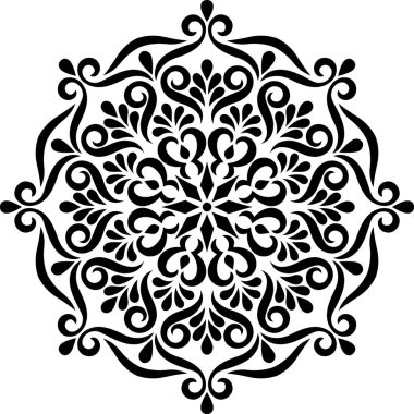 Mandala desen stencil karalamalar kroki iyi ruh hali