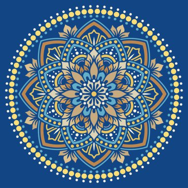 Mandala desenli Stencil karalamaları iyi bir ruh hali çizer. Yaratıcı ve tebrik kartları, posterler, afişler, afişler ve kapaklar için iyidir.