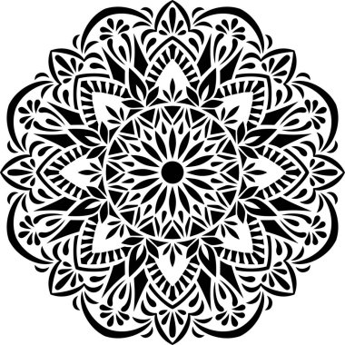 Mandala desen stencil karalamalar kroki iyi ruh hali