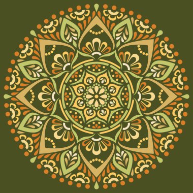 Mandala desenli Stencil karalamaları iyi bir ruh hali çizer. Yaratıcı ve tebrik kartları, posterler, afişler, afişler ve kapaklar için iyidir.