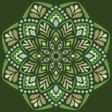 Mandala desenli Stencil karalamaları iyi bir ruh hali çizer. Yaratıcı ve tebrik kartları, posterler, afişler, afişler ve kapaklar için iyidir.
