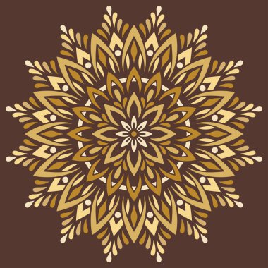 Mandala desenli Stencil karalamaları iyi bir ruh hali çizer. Yaratıcı ve tebrik kartları, posterler, afişler, afişler ve kapaklar için iyidir.