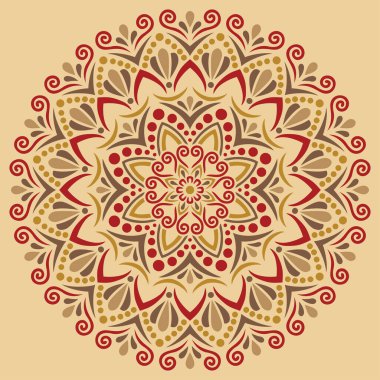 Mandala desenli Stencil karalamaları iyi bir ruh hali çizer. Yaratıcı ve tebrik kartları, posterler, afişler, afişler ve kapaklar için iyidir.