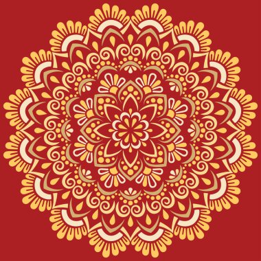 Mandala desenli Stencil karalamaları iyi bir ruh hali çizer. Yaratıcı ve tebrik kartları, posterler, afişler, afişler ve kapaklar için iyidir.