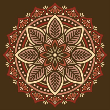 Mandala desenli Stencil karalamaları iyi bir ruh hali çizer. Yaratıcı ve tebrik kartları, posterler, afişler, afişler ve kapaklar için iyidir.