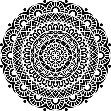 Mandala desen stencil karalamalar kroki iyi ruh hali