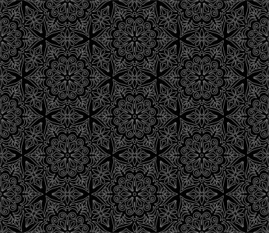 Soyut desenler, kusursuz siyah-beyaz karalama çizimi. Yaratıcı ve tebrik kartları, posterler, afişler, afişler ve kapaklar için iyidir..