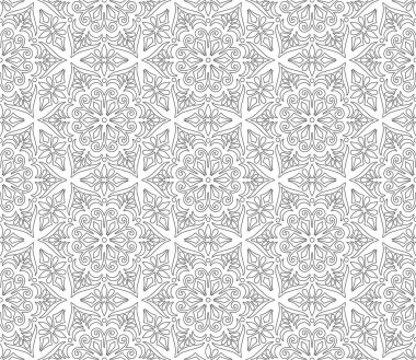 Boyama doodle kroki keyfi için soyut desen