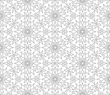 Boyama doodle kroki keyfi için soyut desen