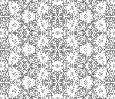 Boyama doodle kroki keyfi için soyut desen