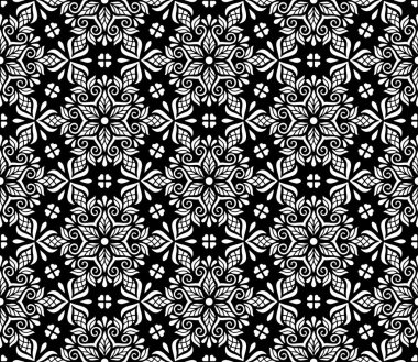 Soyut desenler, kusursuz siyah-beyaz karalama çizimi. Yaratıcı ve tebrik kartları, posterler, afişler, afişler ve kapaklar için iyidir..