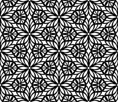 Soyut desenler, kusursuz siyah-beyaz karalama çizimi. Yaratıcı ve tebrik kartları, posterler, afişler, afişler ve kapaklar için iyidir.