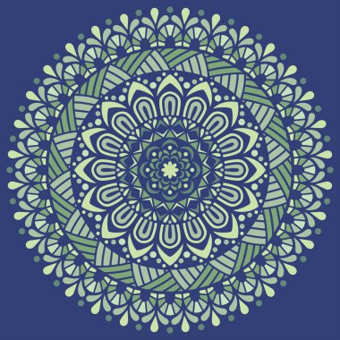 Mandala desenli Stencil karalamaları iyi bir ruh hali çizer. Yaratıcı ve tebrik kartları, posterler, afişler, afişler ve kapaklar için iyidir.