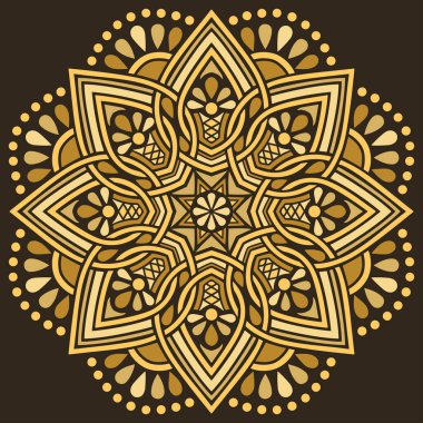 Mandala desenli Stencil karalamaları iyi bir ruh hali çizer. Yaratıcı ve tebrik kartları, posterler, afişler, afişler ve kapaklar için iyidir.