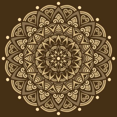 Mandala desenli Stencil karalamaları iyi bir ruh hali çizer. Yaratıcı ve tebrik kartları, posterler, afişler, afişler ve kapaklar için iyidir.