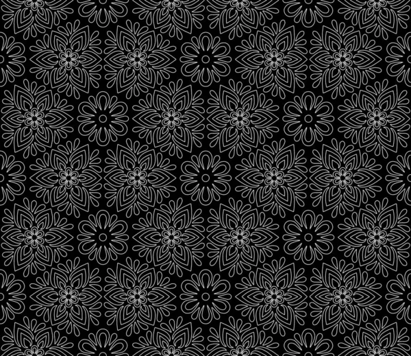 Soyut geometrik desen Beyaz hatlı kusursuz karalama çizimi yaratıcı ve tebrik kartları, posterler, el ilanları, afişler ve kapaklar için iyidir