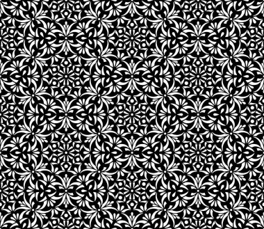 Soyut desenler, kusursuz siyah-beyaz karalama çizimi. Yaratıcı ve tebrik kartları, posterler, afişler, afişler ve kapaklar için iyidir.