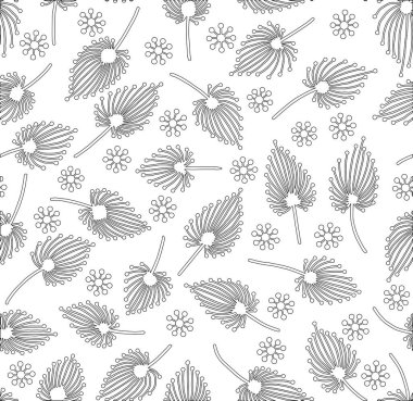 Boyama için soyut desen çizim iyi ruh hali çocuklar ve yetişkinler için dinlenme keyfi