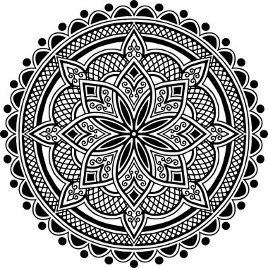 Mandala desen stencil karalamalar kroki iyi ruh hali