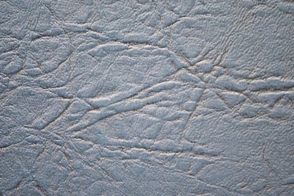 Stare Niebieskie Skórzane Imitacja Tekstury Sztuczna Skóra Grzywny Struktura Tła — Zdjęcie stockowe