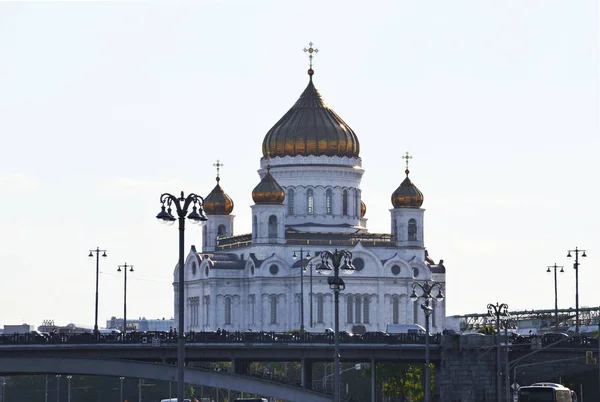 Image Stock Cathédrale Christ Sauveur Moscou Russie — Photo