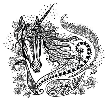 Free Free Unicorn Zentangle Svg 365 SVG PNG EPS DXF File