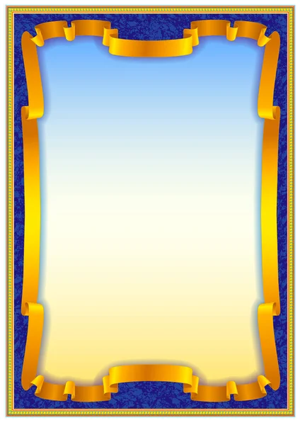 Çerçeve kenarlığı şablonu. Belgelerimiz ve Diploma için baskı tasarımı olarak kullanmak olabilir