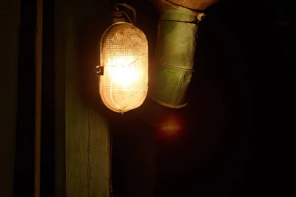 Luz Noturna Escuro — Fotografia de Stock