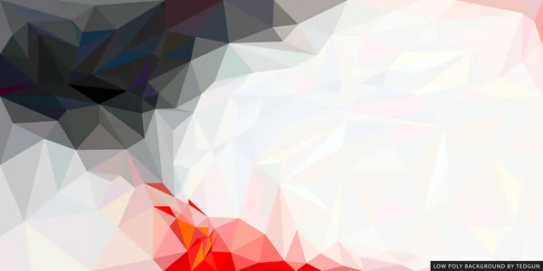 Low Poly Stil Hintergrund Abstrakte Grafische Wirkung Design Layout Hintergrund — Stockvektor