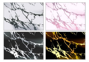 Mermer doku koleksiyonu. Soyut grafik çizgileri.