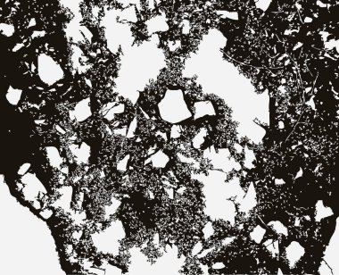 Grunge arka plan. Soyut şablonu. Gürültü, tahıl, pürüzlülük etkisi ile doku. Vektör çizim tasarım yüzeyi için.