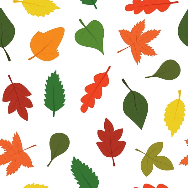 Hola Autumn Fondo Colorido Para Diseño Estilo Plano Para Impresión — Vector de stock