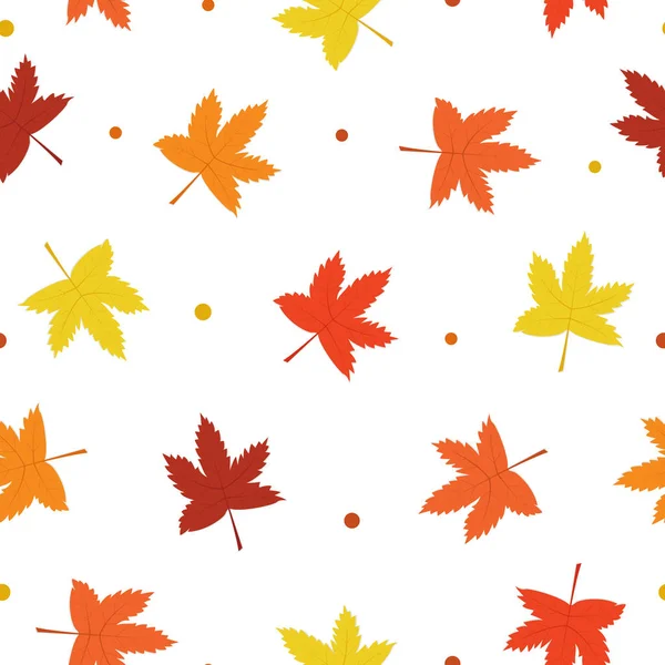 Hola Autumn Fondo Colorido Para Diseño Estilo Plano Para Impresión — Vector de stock
