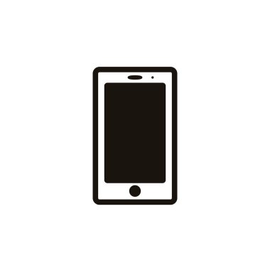 Modern web simgesi. Vektör çizim düz bir tarzda. Siyah sade tasarım.