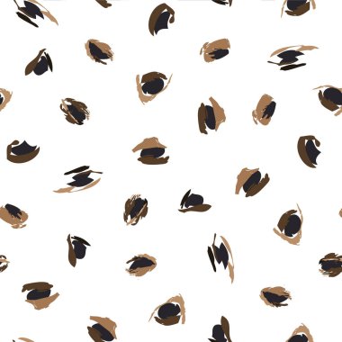 Hayvan yazdırma. Vektör sorunsuz çizim.