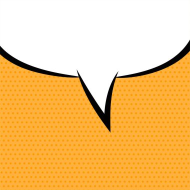 boş konuşma balonu