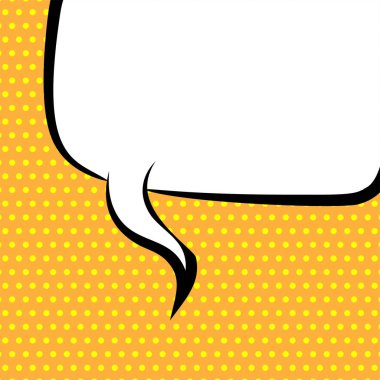 boş konuşma balonu