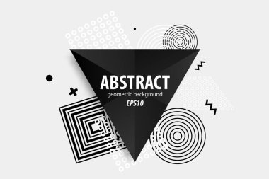 iş soyut geometrik arka plan